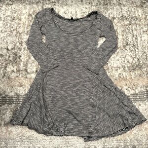 American eagle grey skater dress